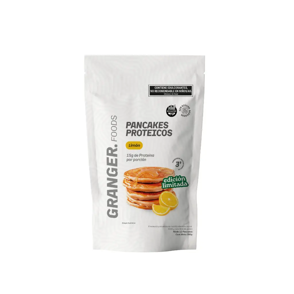 Pancakes Proteicos Limón